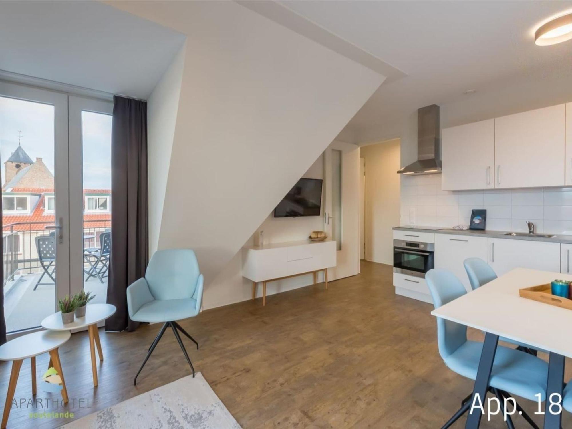 Lush Apartment In Zoutelande Near Beach Exteriör bild