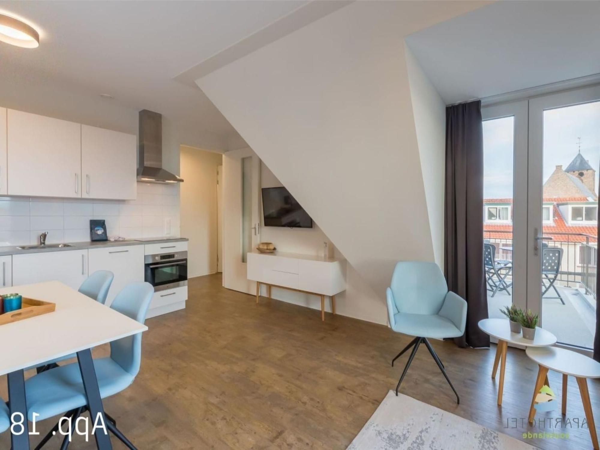 Lush Apartment In Zoutelande Near Beach Exteriör bild
